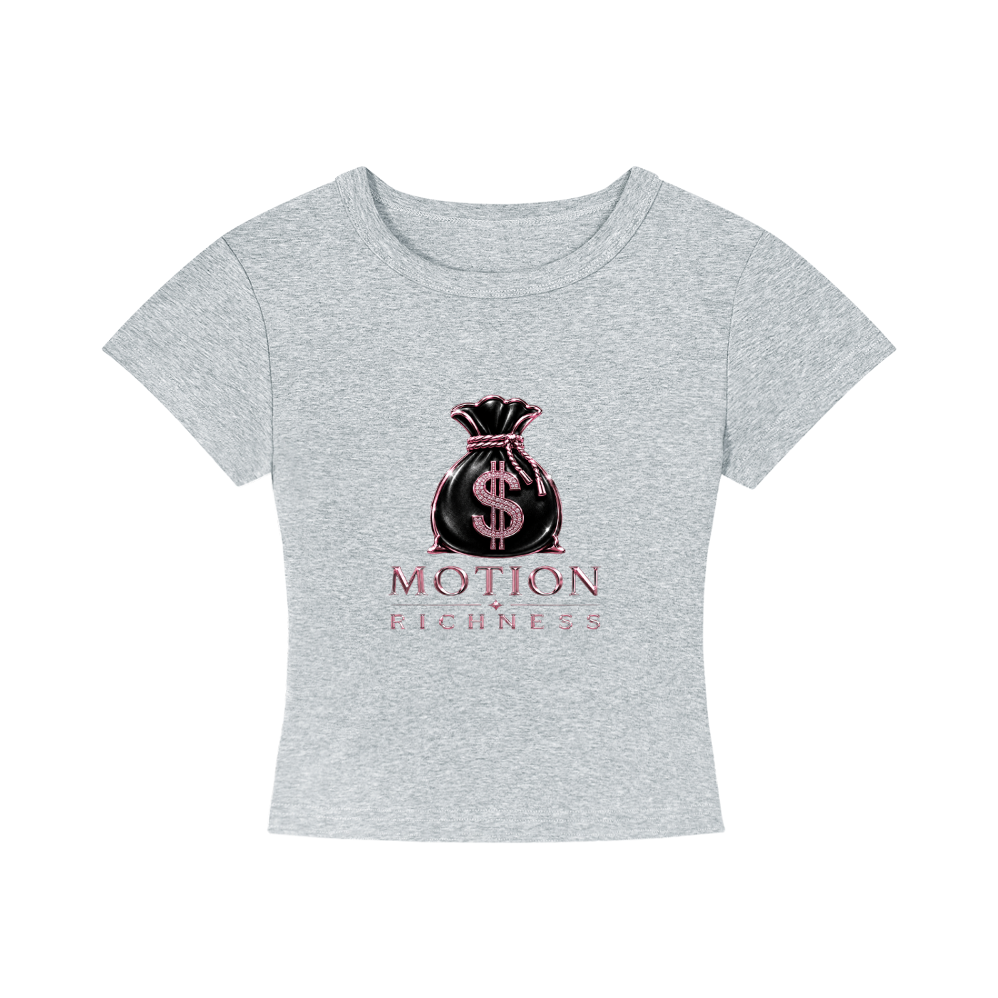 Motion Richness Cropped T-Shirt - FASHION VIBES