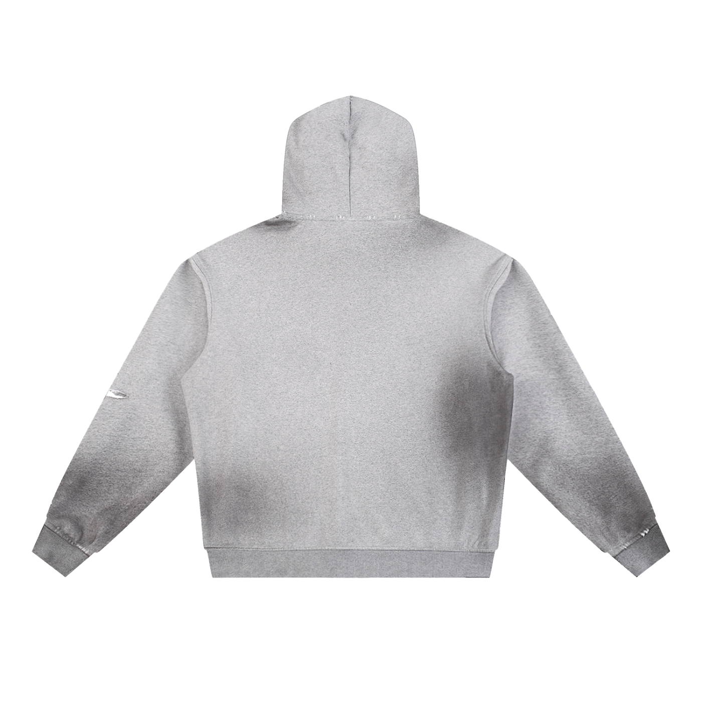Sun Fade Frayed Fleece Hoodie - FASHION VIBES