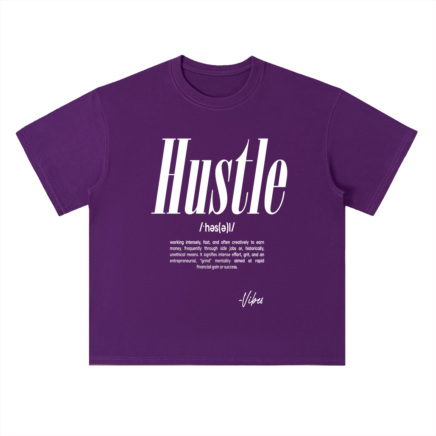 Men's Vibes drop shoulder t-shirt by ODMPOD, featuring a relaxed fit and casual style with a graphic design on the front.