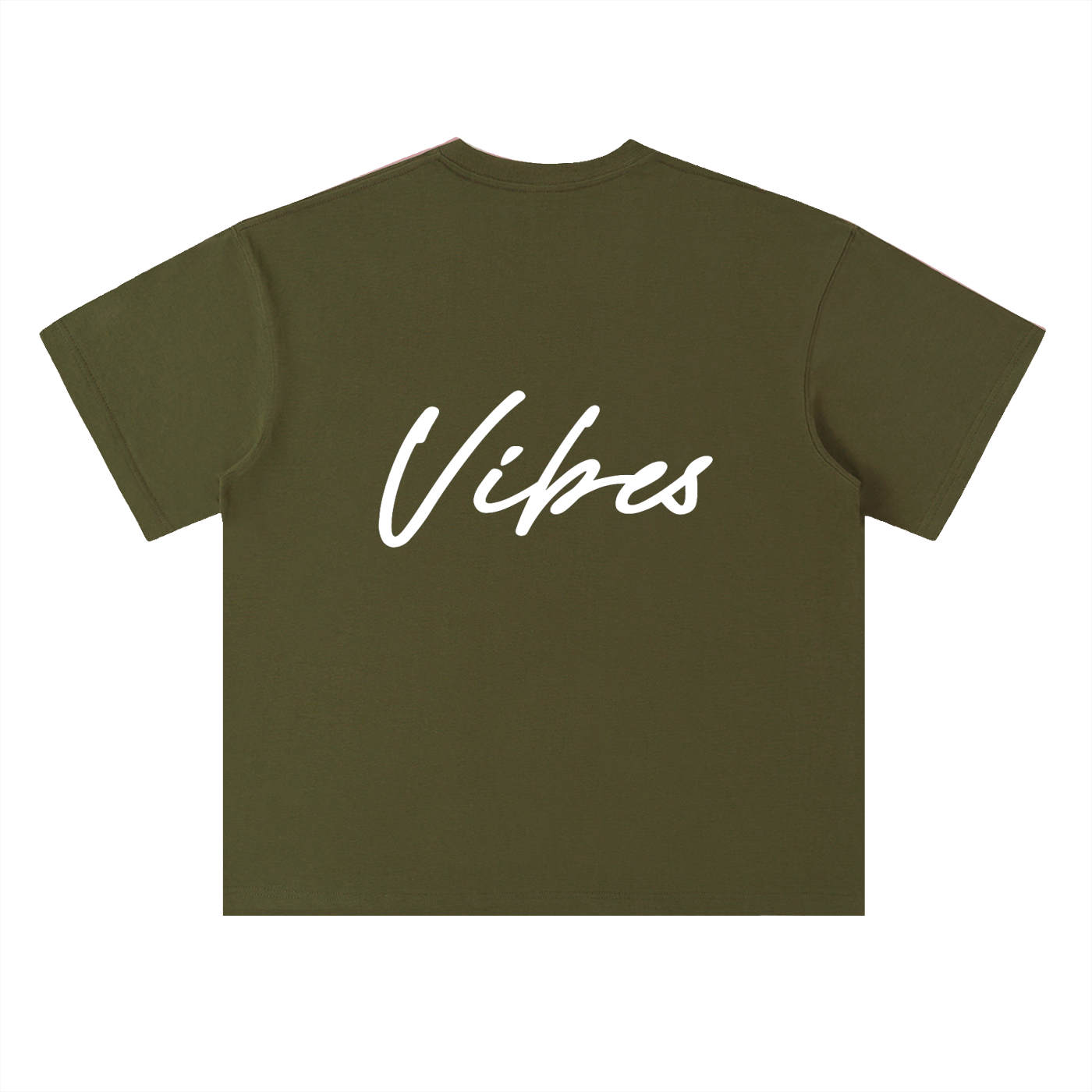 Men's Vibes drop shoulder t-shirt by ODMPOD, featuring a relaxed fit with drop shoulder design and casual style.