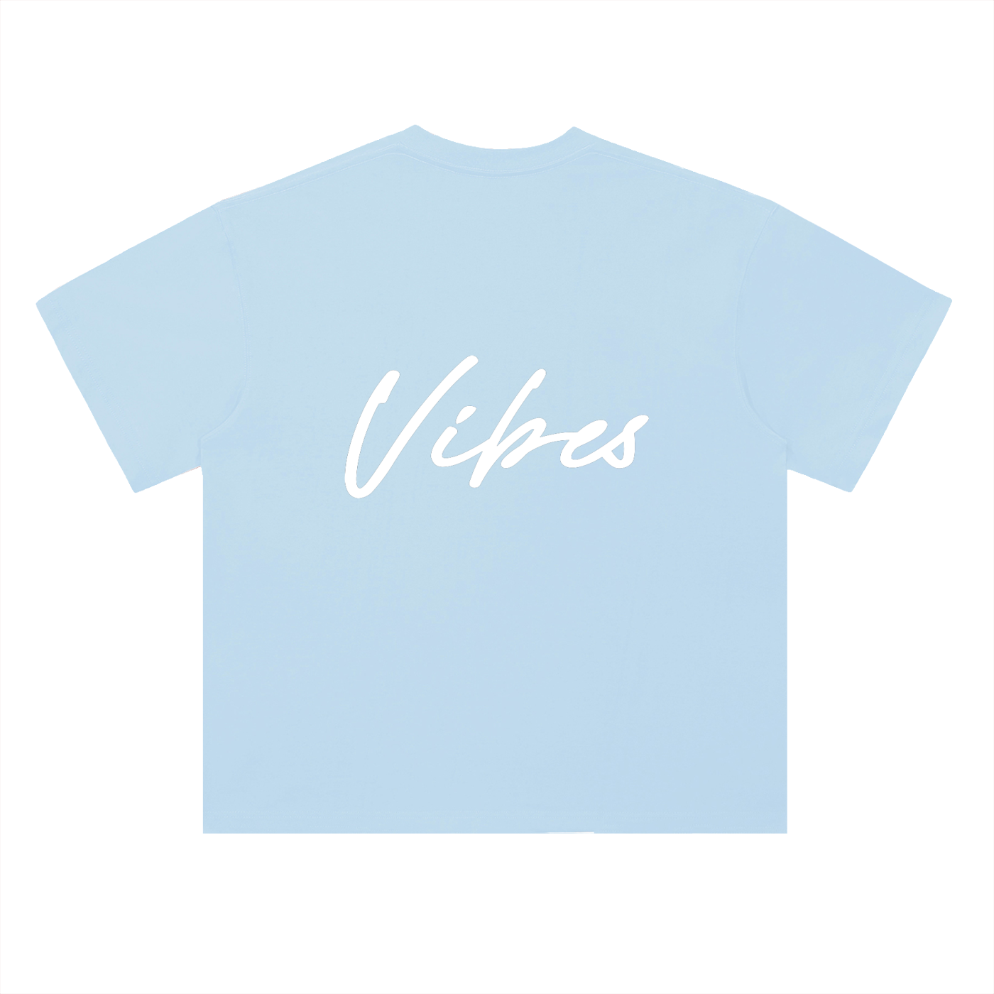 Men's Vibes drop shoulder t-shirt by ODMPOD featuring a relaxed fit and casual style, shown in a front view.