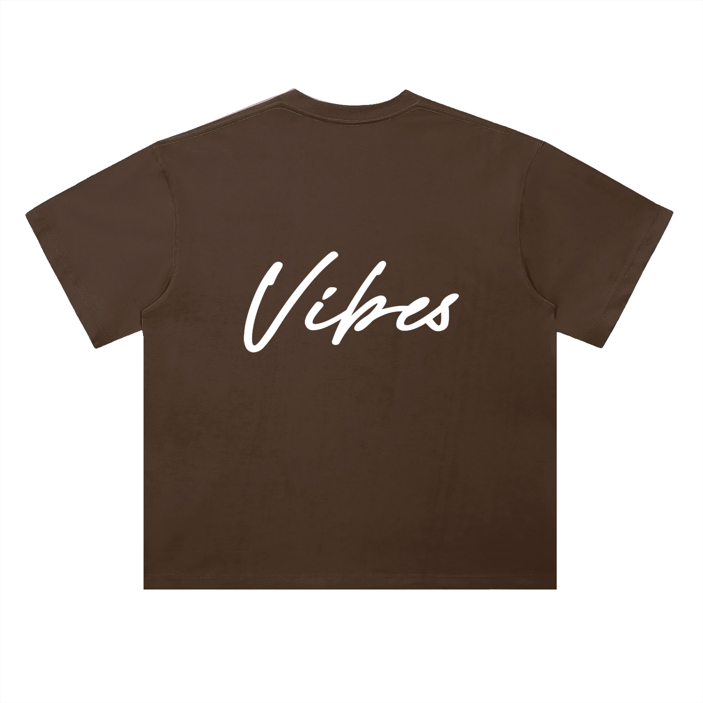Men's Vibes drop shoulder t-shirt by ODMPOD, featuring a relaxed fit and casual style, shown in a front view image.