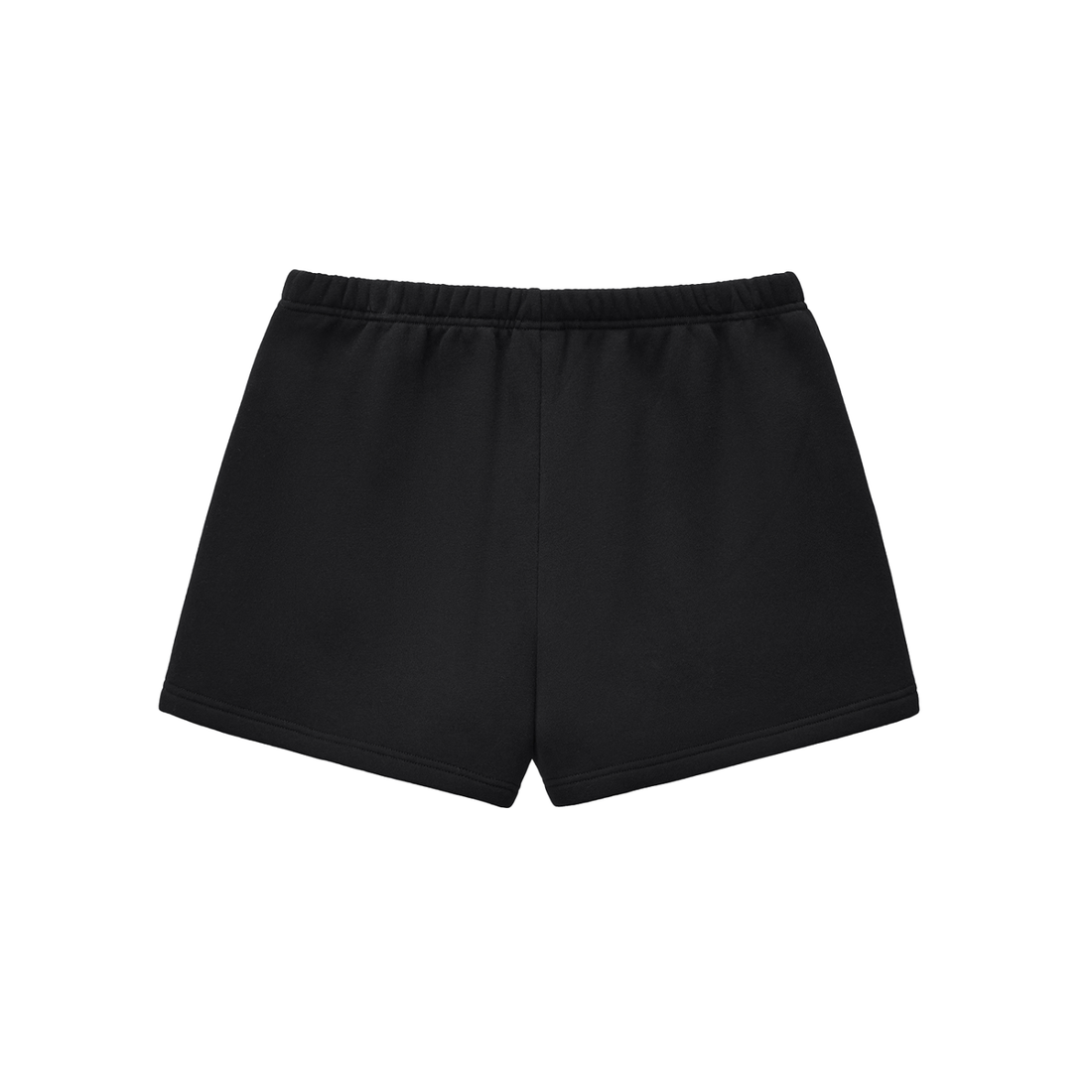 ODMPOD graphic fleece drawstring sweatshorts with a relaxed fit and bold printed design, ideal for casual comfort.