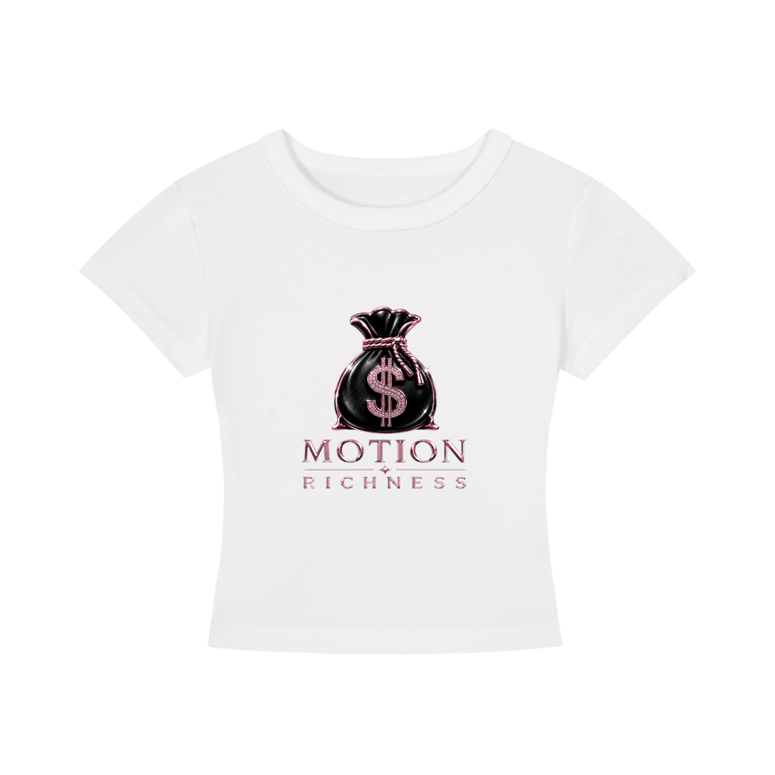 Motion Richness Cropped T-Shirt - FASHION VIBES