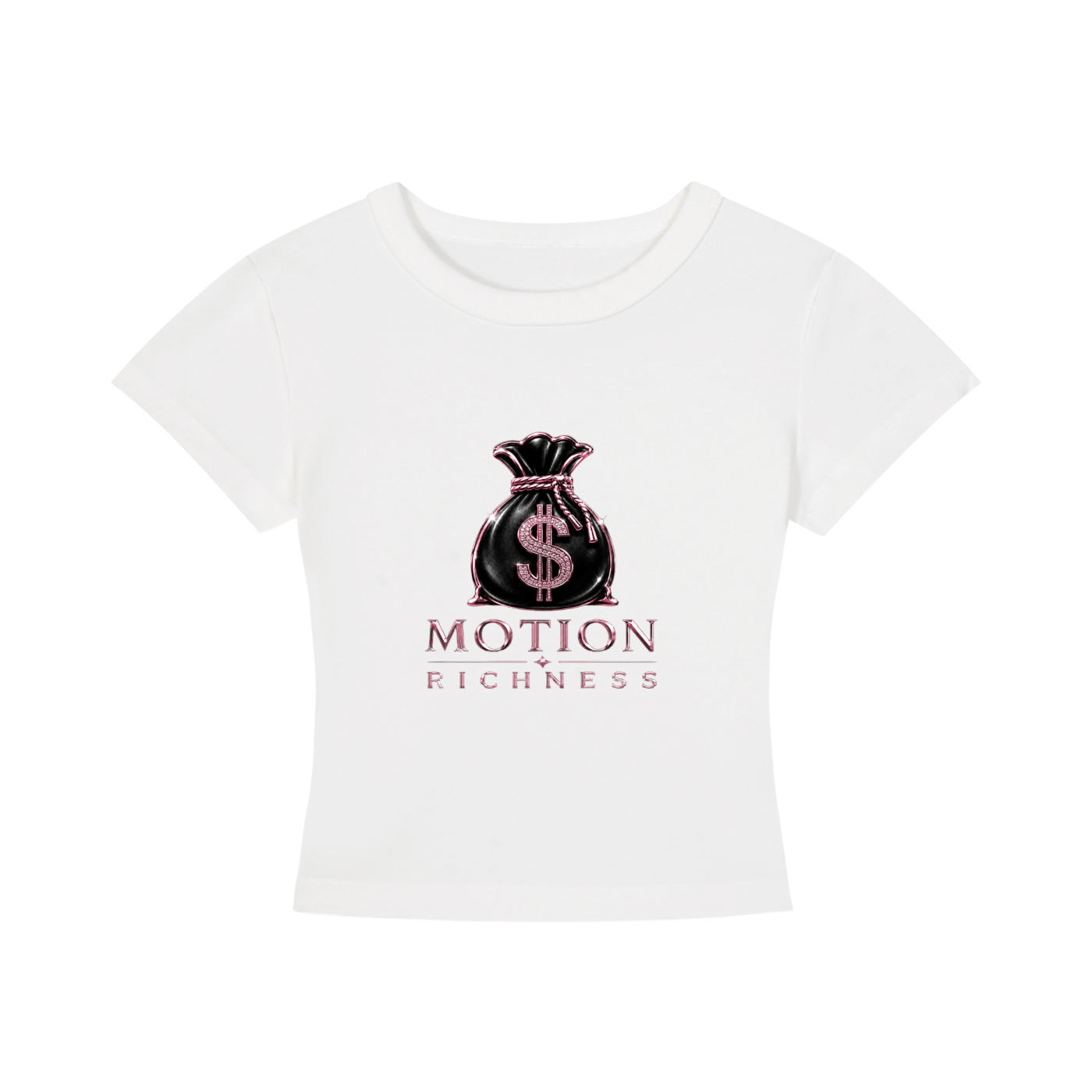 Motion Richness Cropped T-Shirt - FASHION VIBES