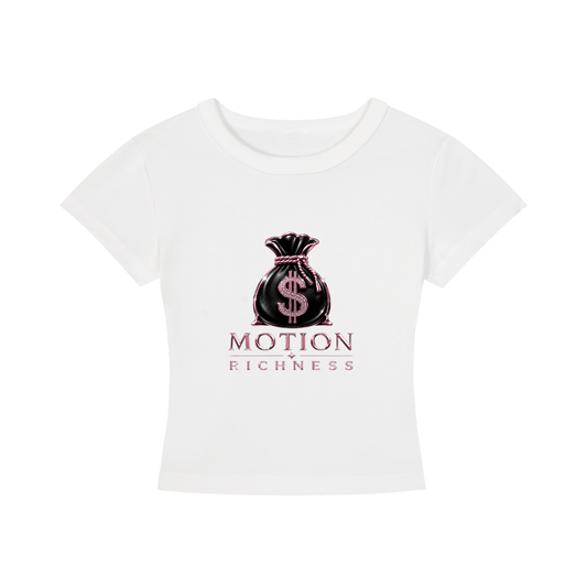 Motion Richness Cropped T-Shirt - FASHION VIBES