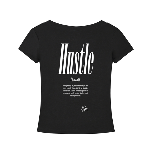 Black Vibes V-Neck T-Shirt by ODMPOD featuring a comfortable fit and stylish V-neck design.