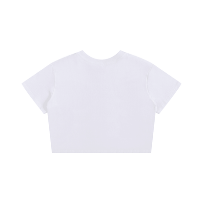 ODMPOD Vibes Baby Tee seamless T-shirt in soft fabric, featuring a relaxed fit and minimal design for casual wear.