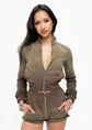 MOSS GOOD KARMA FULL ZIPPER JACKET