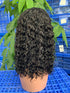 ODMPOD Vibes Water Wave 13x4 HD Raw Human Hair Frontal wig showing natural water wave texture and frontal lace detail.