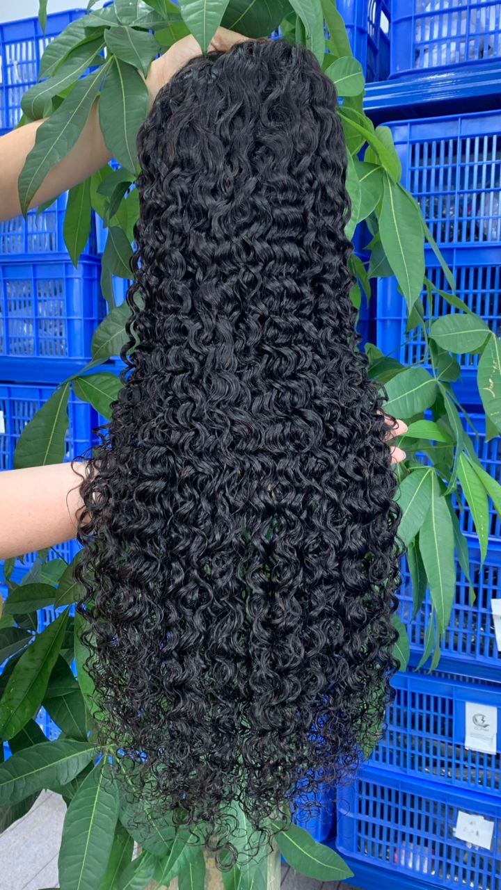 13x4 HD Lace Raw Human Hair Frontal Wig
