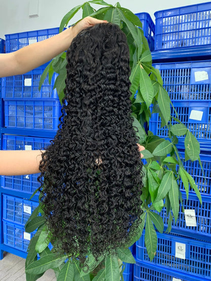 13x4 HD Lace Raw Human Hair Frontal Wig