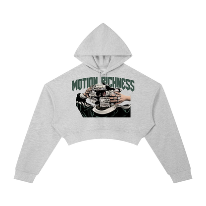 Motion Richness Cropped Hoodie