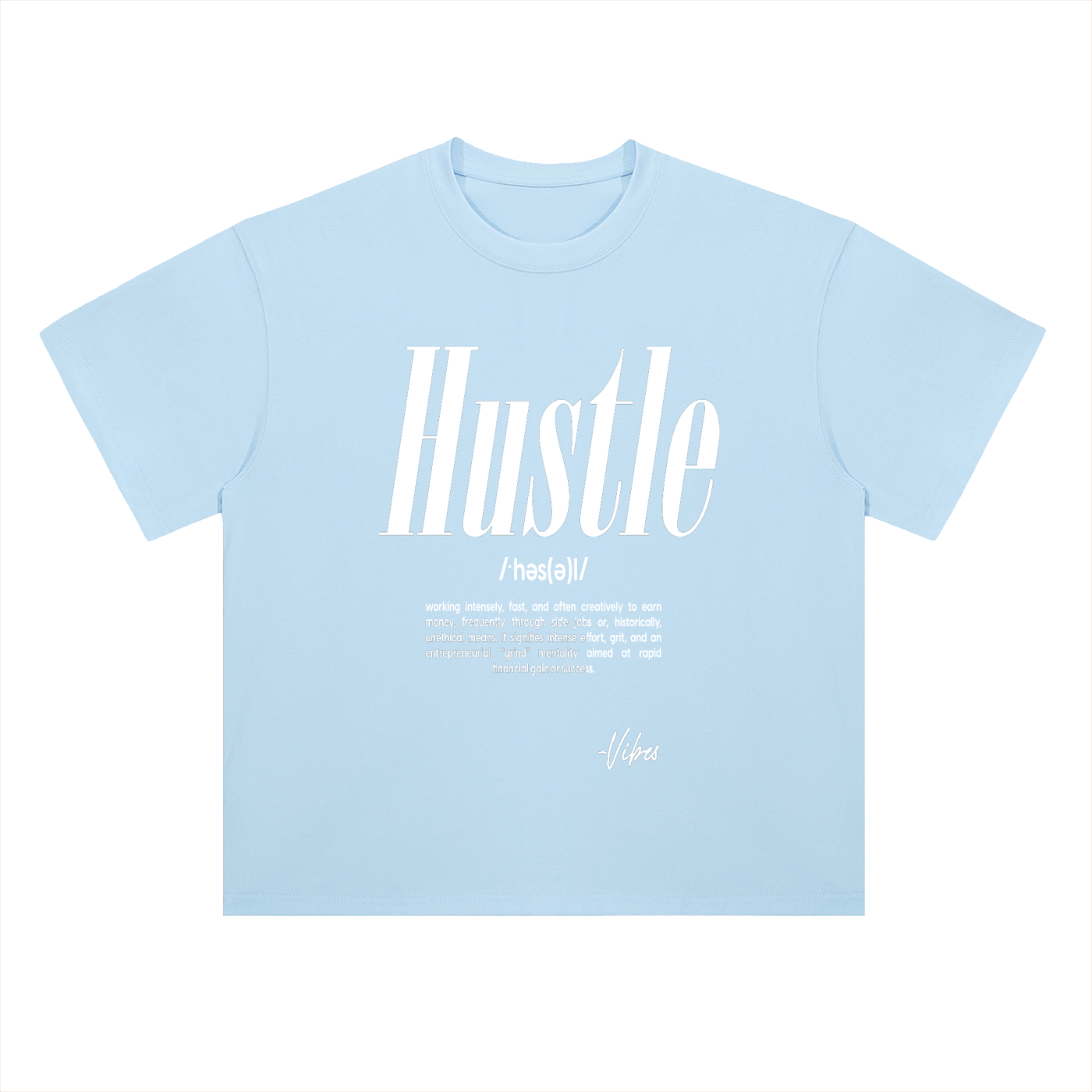 Men's Vibes drop shoulder t-shirt by ODMPOD, featuring a relaxed fit with drop shoulder design and casual style, white color.