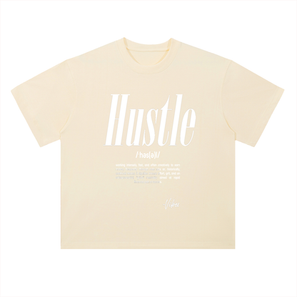 Men's Vibes drop shoulder T-shirt by ODMPOD, featuring a relaxed fit and casual style, shown in a front view with soft fabric texture.