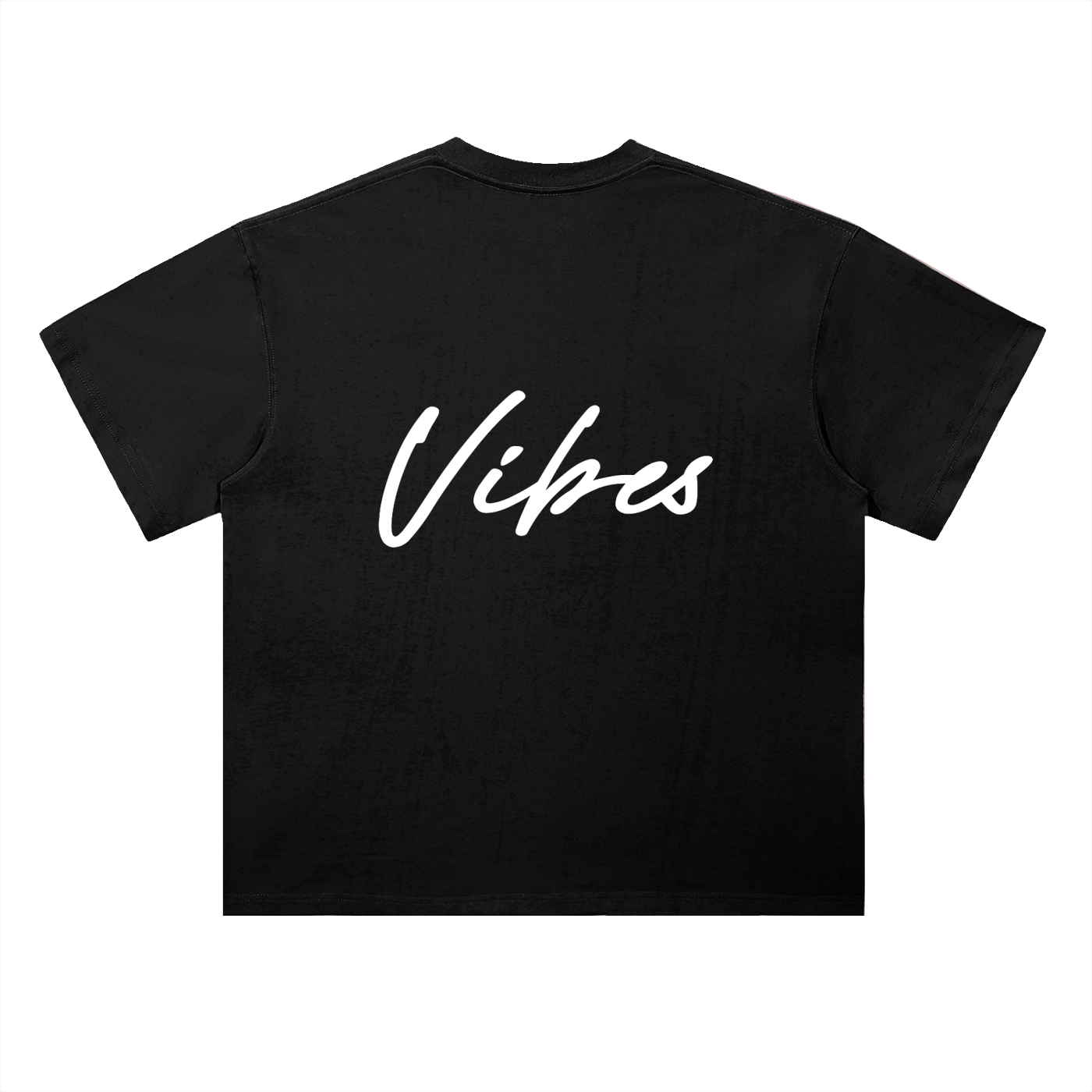 Men's Vibes drop shoulder t-shirt by ODMPOD, featuring a relaxed fit with a stylish design on soft fabric.