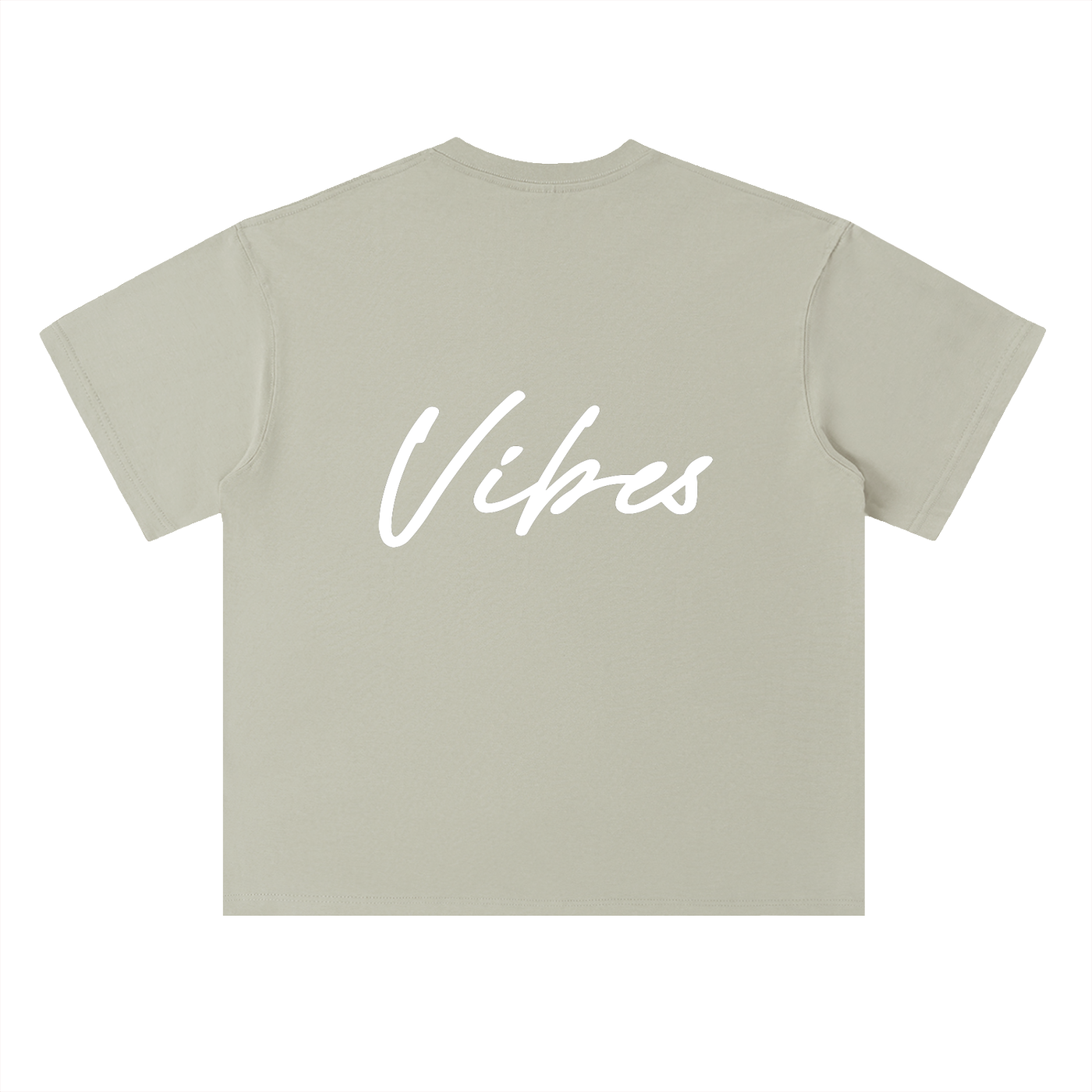 Men's Vibes drop shoulder t-shirt by ODMPOD featuring a relaxed fit and casual style, shown in a natural pose.