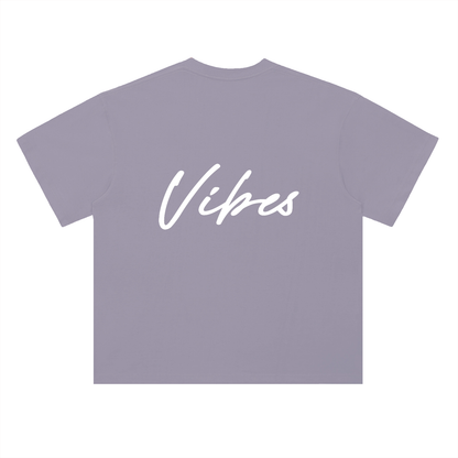 Men's Vibes drop shoulder t-shirt by ODMPOD, featuring a relaxed fit and casual style, shown in a front view with soft fabric details.